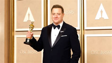 Read Brendan Fraser's Emotional Acceptance Speech From the Oscars 2023