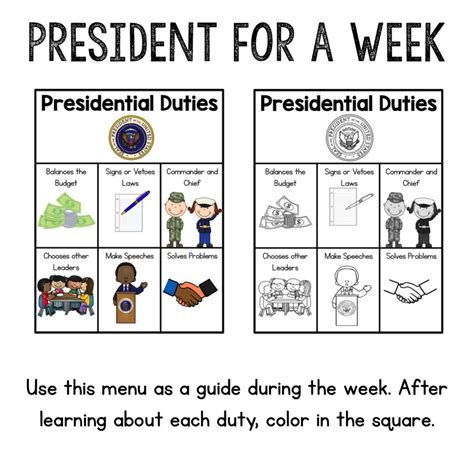 President's Day Activities - Sarah's Teaching Snippets