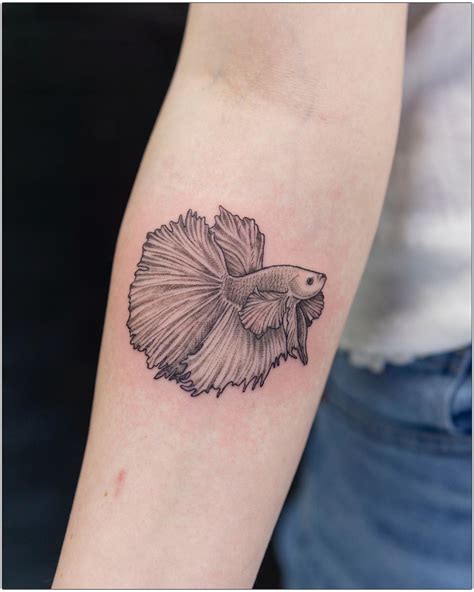 Betta Fish Tattoo Symbolism Meanings More Artofit