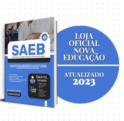 Apostila Saeb Ba Analista T Cnico Administrativo Amazon Br