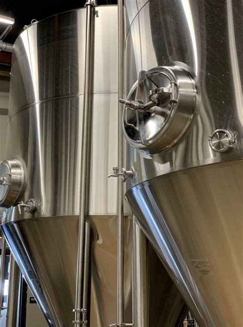 Brewery Fermentation Tanks Silver State Stainless