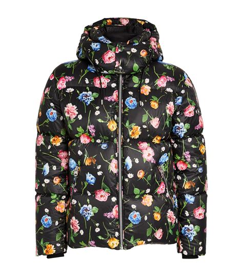 Mackage Floral Puffer Jacket Harrods Hk