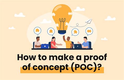 How To Make A Proof Of Concept Poc For Own Startup