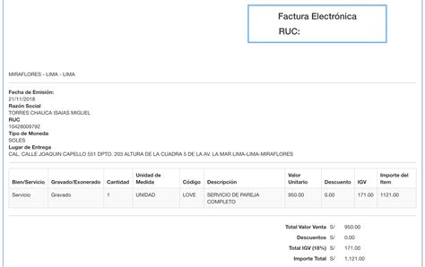 Catálogo Productos Sunat 2024 Comprobante Pago Electrónico