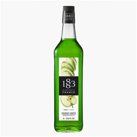 ROUTIN 1883 SIROP POMME VERTE 1L BOUTEILLE VERRE