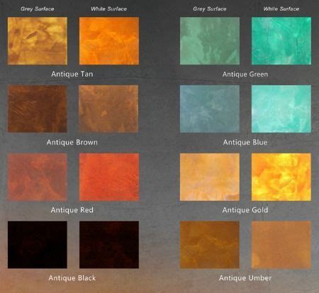 Rustoleum Concrete Stain Color Chart