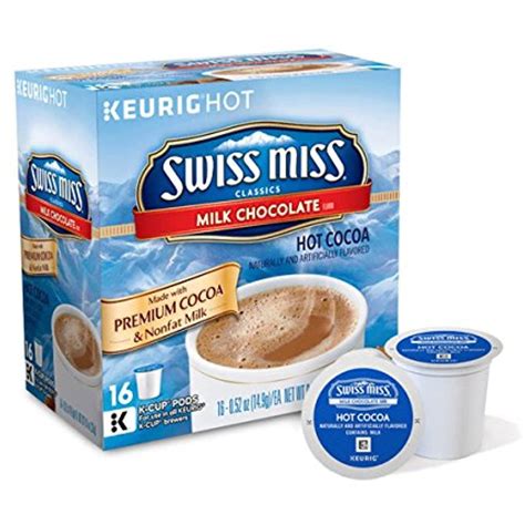 Swiss Miss Hot Cocoa Hot Milk Chocolate K Cups 16 Ct Walmart