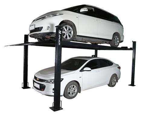 Apluslift 8000lb 4-post Portable Storage Service Car Lift Auto Hoist ...