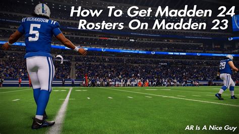 How To Get Madden 24 Rosters On Madden 23 Madden 23 Roster Update