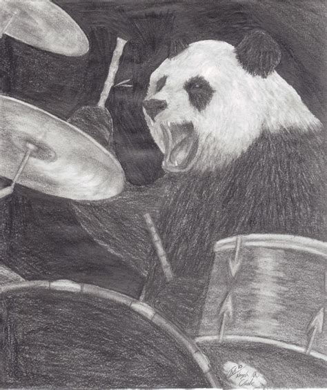 Rock N Roll Panda By Mytruestory On Deviantart