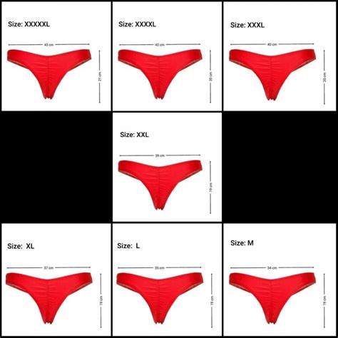 Damen Badehose Brasilianische Style Bikini String Badeanzug Rot