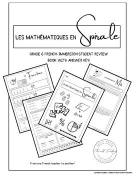 Spiral Math by Truly North Teaching | TPT