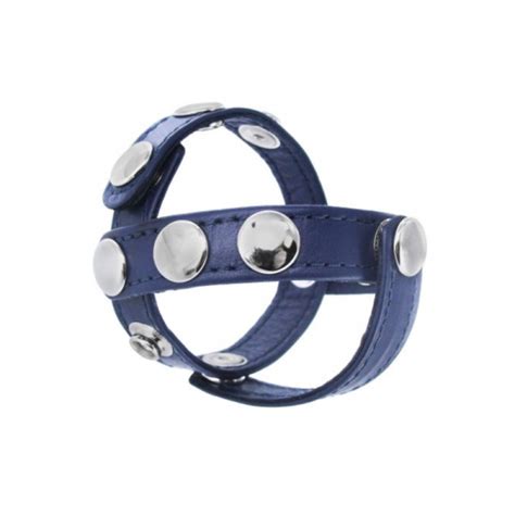 Arnés para Pene y Testículos Azul Templazón Sex Shop