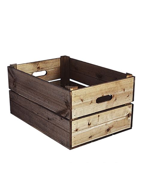 Ящик большой 53x36x26 Бурый