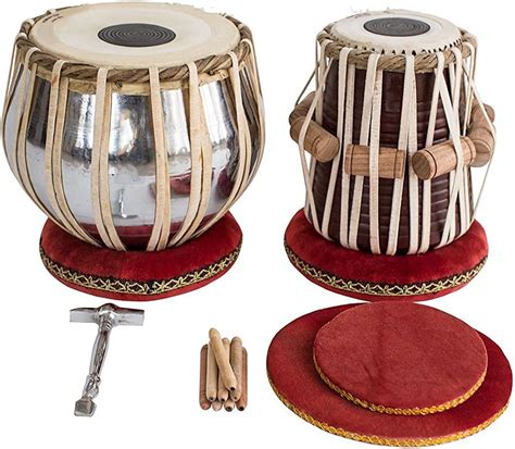 Amazon Tabla Set By SAI MUSICAL Basic Tabla Drums Set Steel