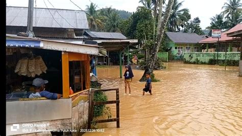 Banjir Dan Tanah Longsor Kembali Terjang Lima Puluh Kota Sumatera