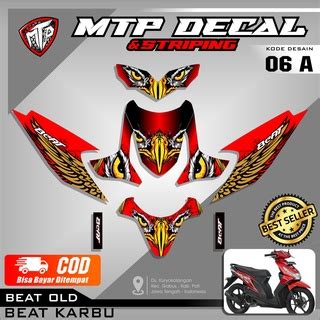 Decal Sticker Fullbody Beat Carburetor