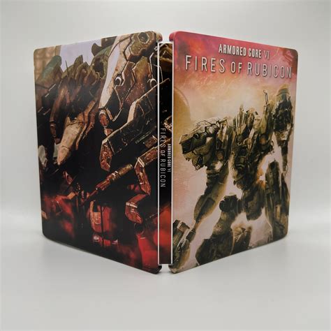 Armored Core VI Fires Of Rubicon Custom Made Steelbook Case Etsy