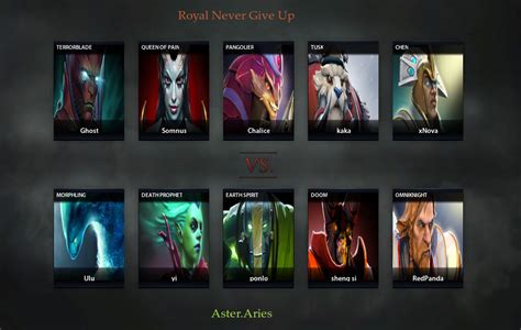 Rng Vs Aries Match On Ti Dota