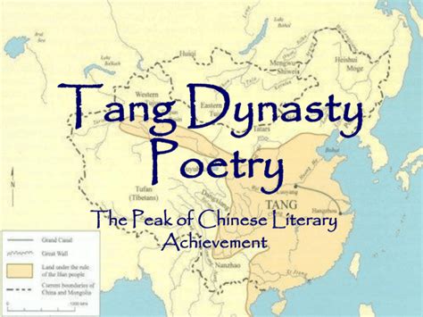 Tang Dynasty Poetry