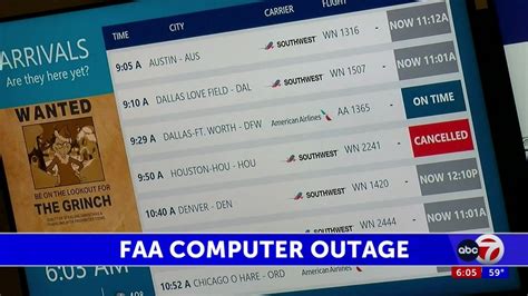 Faa System ‘fully Restored Following Outage Nationwide Ground Stop