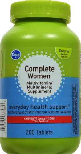 Kroger Complete Ultra Womens Multivitamin Tablets Ct Kroger