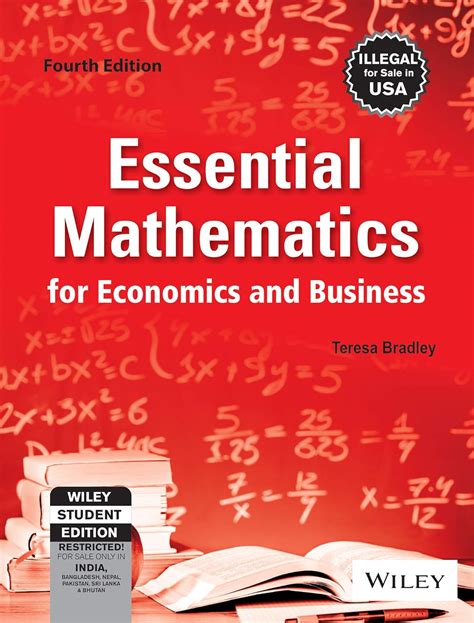 Buy Essential Mathematics For Economics And Business 4ed Book Online