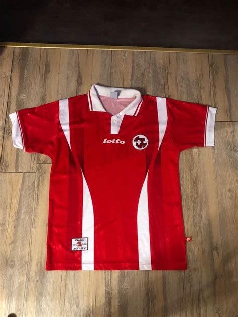 Maillot Trikot Suisse Schweiz Nati Lotto XL Kaufen Auf Ricardo