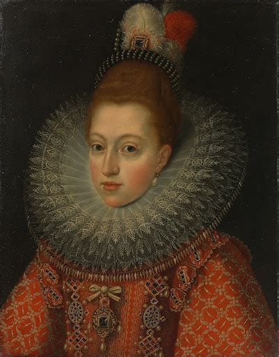 Portret Van Margaretha Van Oostenrijk 1584 1611 Pourbus Frans II