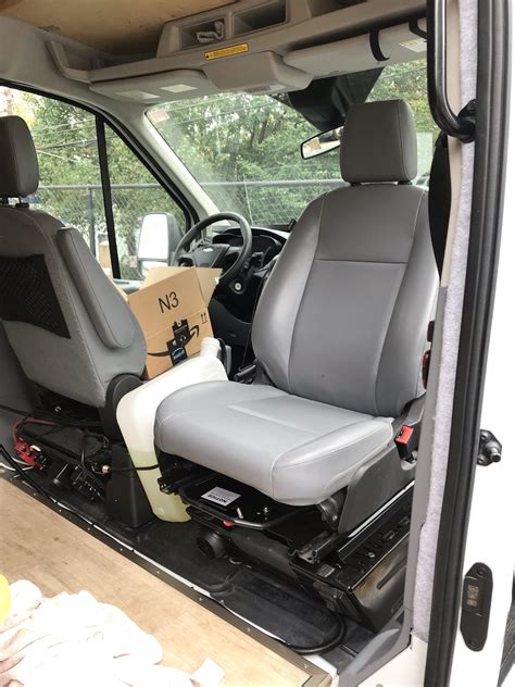 2020 Transit Swivel Seats Require Opening The Door To Swivel R Vandwellers