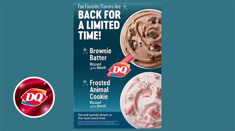 Dairy Queens April Treats Brownie And Drumstick Blizzards Return