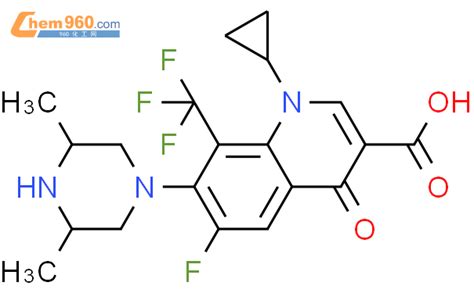 3 Quinolinecarboxylicacid 1 Cyclopropyl 7 3 5 Dimethyl 1 Piperazinyl