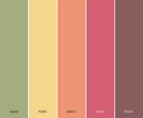 Fall Season Pastels Pastel Color Palettes