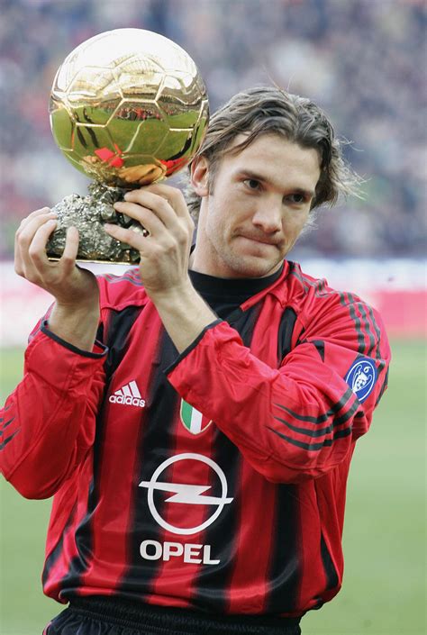 Historical Date Andriy Shevchenko Won The Ballon D Or 18 Years Ago