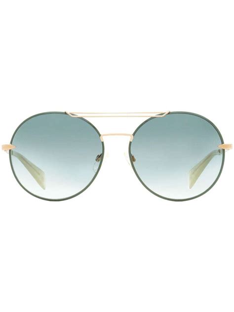 Buy Rag And Bone Eyewear Gradient Round Frame Sunglasses At 69 Off Editorialist