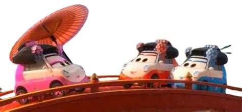 Okuni, Shigeko, & Tamiko | Pixar Cars Wiki | Fandom