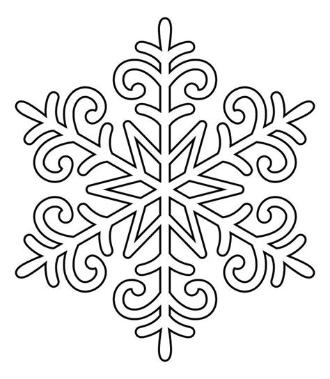 A Black And White Snowflake With Swirls On It