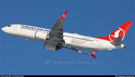 TC LCP Turkish Airlines Boeing 737 8 MAX Photo by Striteczky László