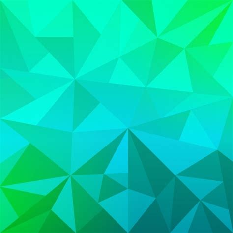 Free Vector | Geometric blue and green background