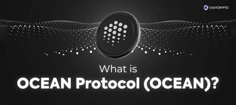 What Is Ocean Protocol OCEAN The Data Exchange Protocol Explained