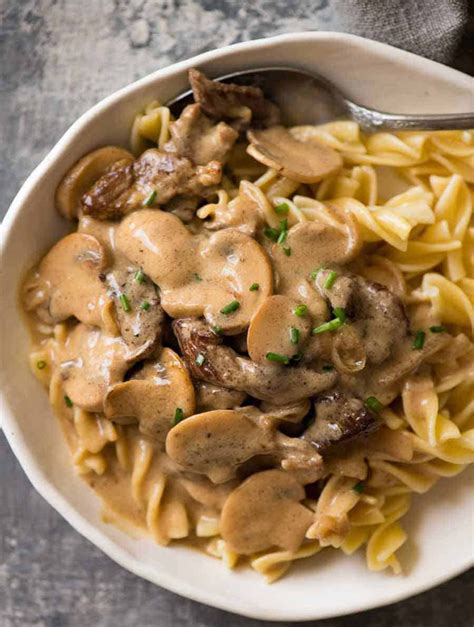 Best Beef Stroganoff Recipe With Sour Cream How To Make Perfect Recipes