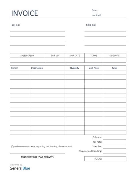 Sales Invoice Template In Pdf Simple Worksheets Library