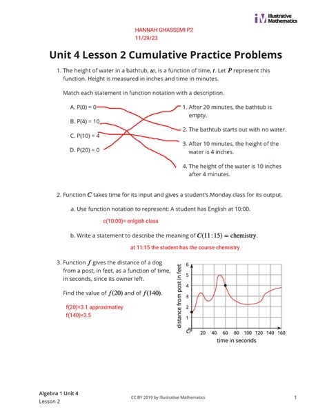 Kami Export Algebra Lesson Curated Practice Problem Set Unit