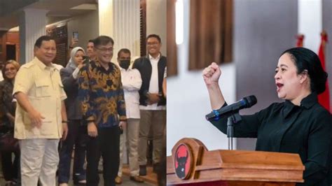 Politisi Pdip Budiman Sudjatmiko Kunjungi Kediaman Prabowo Subianto