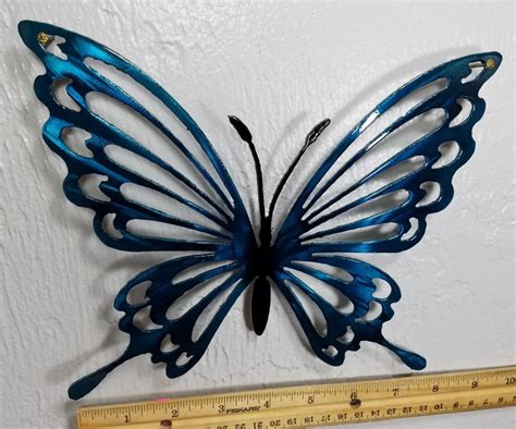 Metal Butterfly Wall Art Butterfly Decor Butterfly Garden - Etsy