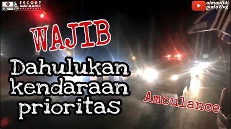 Tepat Di Persimpangan Jalan Underpass Karanglo Malang ESCORTING AN