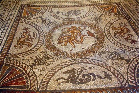 Fishbourne Roman Palace Mosaic Floor