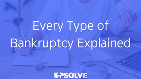 How Many Types Of Bankruptcy