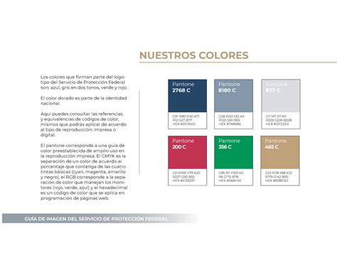 Colores SPF Es un buen libro GUÕA DE IMAGEN DEL SERVICIO DE