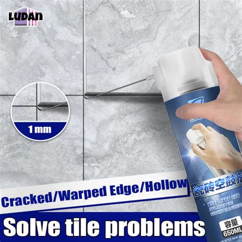 🔥tile Adhesive Repair Glue 650ml 🔥the Needle Tube Design Can Go Deep Into The Gap To Repair